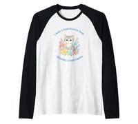 I Had A Marvelous Time Ruining Everything Adorable Chat drôle Manche Raglan