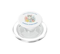 I Had A Marvelous Time Ruining Everything Adorable Chat drôle PopSockets PopGrip pour MagSafe