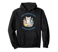 I Had A Marvelous Time Ruining Everything Adorable Chat drôle Sweat à Capuche