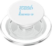 I Had A Spinal Fusion & I'm All Screwed Up Scoliose Thé PopSockets PopGrip pour MagSafe