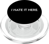 I Hate It Here PopSockets PopGrip pour MagSafe