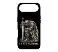 I Hate Mondays Medieval Knight Funny Work Humour Coque pour iPhone Air
