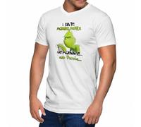 I Hate Morning People and Mornings and People Grinch T-Shirt col V pour Homme