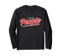 I Hate People Funny Misanthrope Déclaration Manche Longue