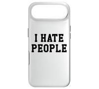 I Hate People Too Peoplely Outside Drink Coffee Hate People Coque pour iPhone Air