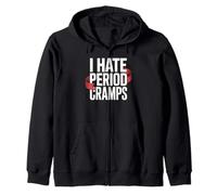I Hate Period Cramps Humorous Women's Health Blague Women Men Sweat à Capuche