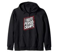 I Hate Period Cramps Humorous Women's Health Blague Women Men Sweat à Capuche