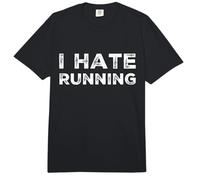 I Hate Running | Équipement d'entraînement Sarcastique Anti-Cardio Amusant Comfort Colors Adult Heavyweight T-Shirt