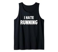 I Hate Running Gym Motivation pour les haltérophiles Débardeur