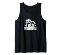 I Hate Running Trail Running Humour Débardeur