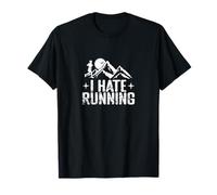 I Hate Running Trail Running Humour T-Shirt