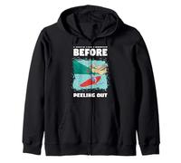 I Hate The Feeling Before Peeling Out Whitewater Kayak Sweat à Capuche