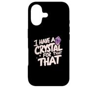 I Have A Crystal for That Namaste Chakra Gemstone Yoga Coque pour iPhone 17