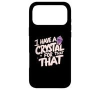 I Have A Crystal for That Namaste Chakra Gemstone Yoga Coque pour iPhone 17 Pro Max