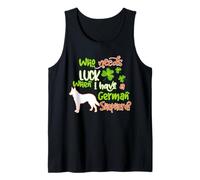 I Have A German Shepherd Dog Lucky Funny St Patricks Day Débardeur