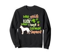 I Have A German Shepherd Dog Lucky Funny St Patricks Day Sweatshirt