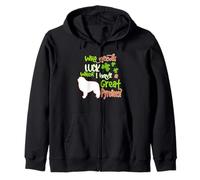 I Have A Great Pyrenees Dog Lucky Funny St Patricks Day Sweat à Capuche
