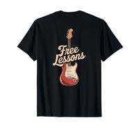 I Have A Guitar Free Lessons Guitar Music Funny Backprinted T-Shirt
