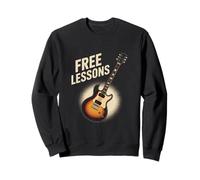 I Have A Guitar Free Lessons Guitare Musique Drôle Guitaristes Sweatshirt