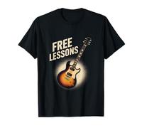 I Have A Guitar Free Lessons Guitare Musique Drôle Guitaristes T-Shirt