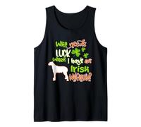 I Have A Irish Wolfhound Dog Lucky Charm St Patricks Day Débardeur
