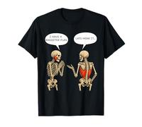 I Have a Masseter Plan Lats Hear It - Funny Anatomy T-Shirt