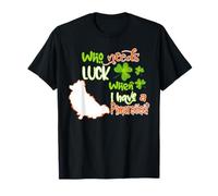 I Have A Pomeranian Dog Lucky Charm Shamrock St Patricks Day T-Shirt
