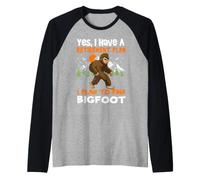 I Have A Retirement Plan I Plan to Find Bigfoot Sasquatch Manche Raglan