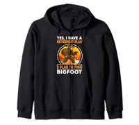 I Have A Retirement Plan I Plan to Find Bigfoot Sasquatch Sweat à Capuche