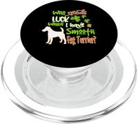 I Have A Smooth Fox Terrier Dog Lucky Funny St Patricks Day PopSockets PopGrip pour MagSafe