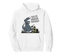 I Have Anger Issues Funny Dinosaur Sweat à Capuche