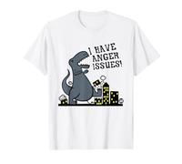 I Have Anger Issues Funny Dinosaur T-Shirt