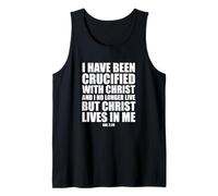 I Have Been Crucified With Christ Galates 2 20 Débardeur