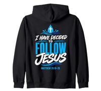 I Have Decided Christian to Follow Jesus Baptism Faith Sweat à Capuche