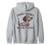 I Have Friends Low Places Sweat à Capuche