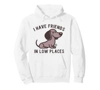 I Have Friends Low Places Sweat à Capuche