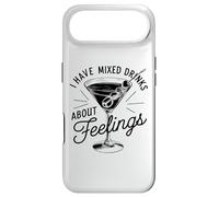 I Have Mixed Drinks About Feelings Humour Cocktail Hour Humour Coque pour iPhone Air