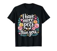 I Have More Pets Than You Beekeeper Honey Jokes |- T-Shirt