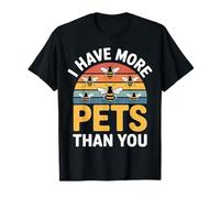 I Have More Pets Than You Beekeeper Honey Jokes - T-Shirt