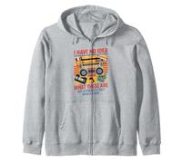 I Have No Idea What These Are 90s 80s Retro Vintage Theme Sweat à Capuche
