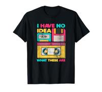 I Have No Idea What These are Retro VHS Cassettes from The 80 T-Shirt