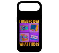 I Have No Idea What This is 80s 90s Funny Gen Z Humour Coque pour iPhone Air