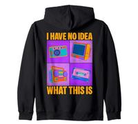 I Have No Idea What This is 80s 90s Funny Gen Z Humour Sweat à Capuche