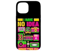 I Have No Idea What This is !Illustration Graphic Designs Coque pour iPhone 15