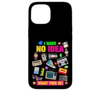 I Have No Idea What This is! Illustration Graphic Designs Coque pour iPhone 15