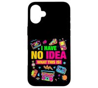 I Have No Idea What This is! Illustration Graphic Designs Coque pour iPhone 16 Plus