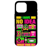 I Have No Idea What This is !Illustration Graphic Designs Coque pour iPhone 16 Pro Max