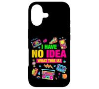 I Have No Idea What This is! Illustration Graphic Designs Coque pour iPhone 17