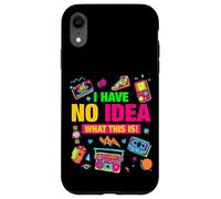 I Have No Idea What This is! Illustration Graphic Designs Coque pour iPhone XR