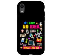 I Have No Idea What This is! Illustration Graphic Designs Coque pour iPhone XR